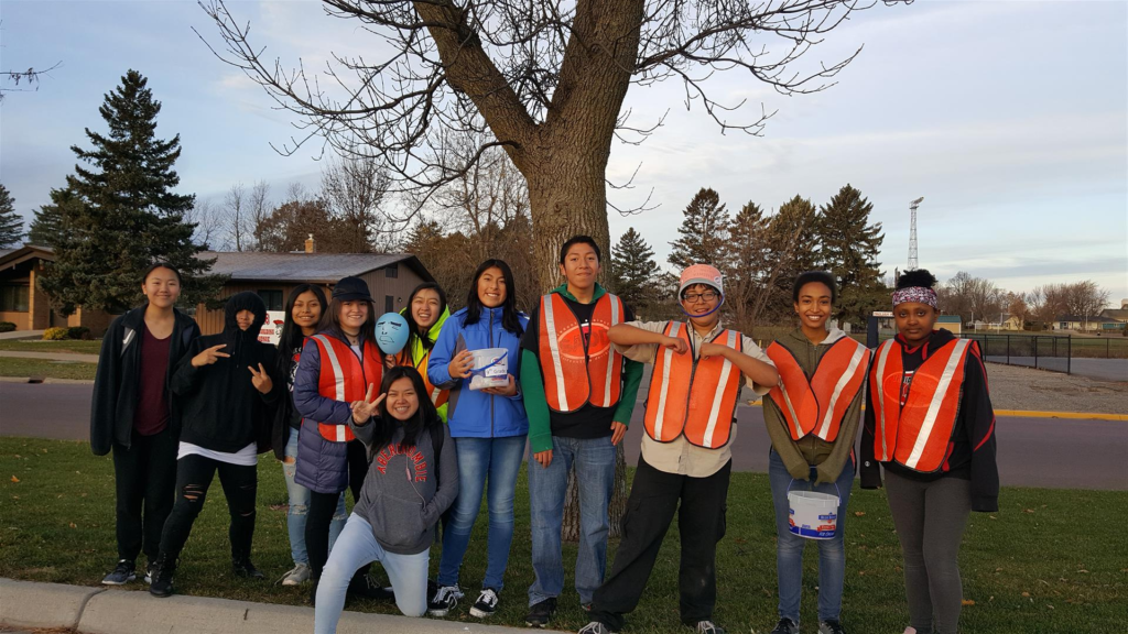 SADD members posing 