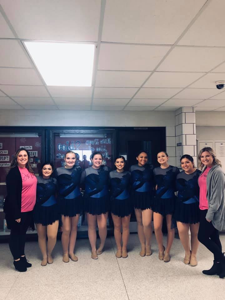 Sections 2019 Varsity Jazz and Coaches