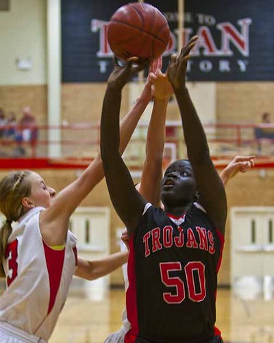 Alwal shoots the ball