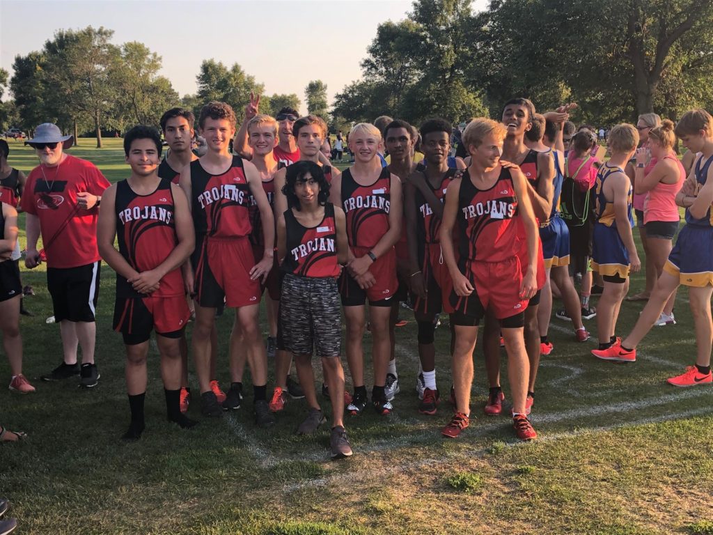 Cross country runners