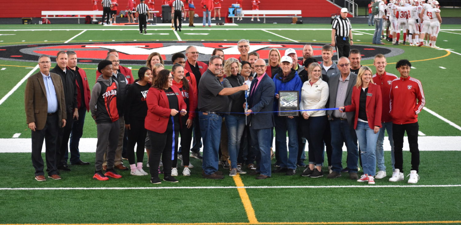 Trojan Field Ribbon Cutting