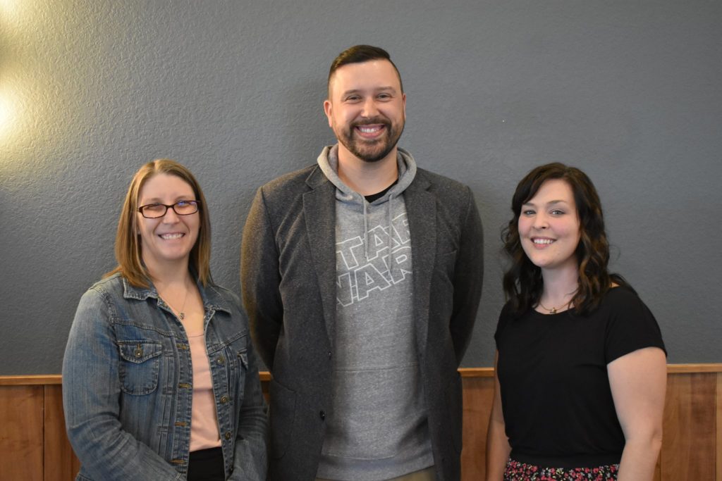 EMW 2022 Teacher of the Year: Patrick Mahoney - High School Social Studies (WHS) and Runners Up: Chelsea Wintz - 8th grade mathematics (WMS) and Rebecca McGaughey - 7th grade English/Language Arts (WMS)