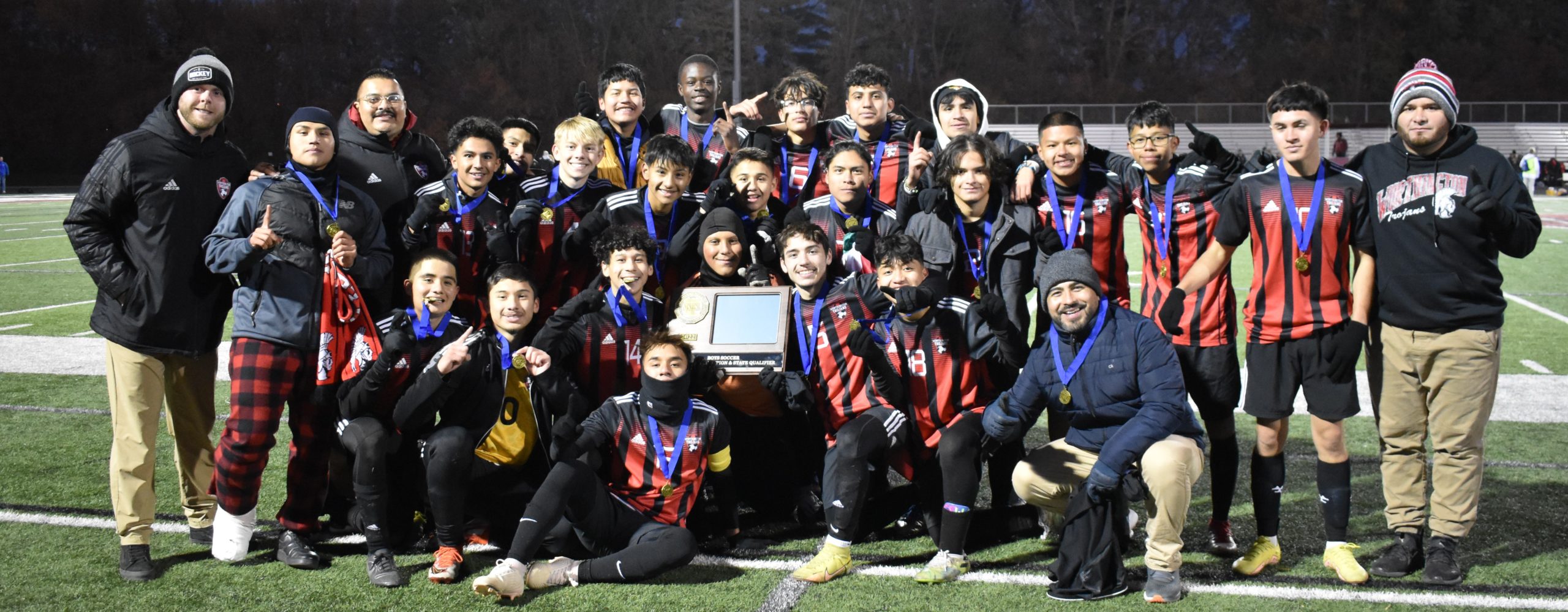 WHS Boys Soccer Team State Qualifier