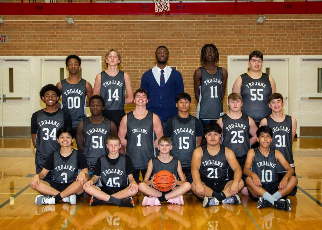 15 student basketball players